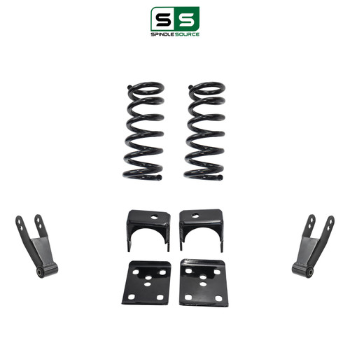 2"/4"-5" Coil Lowering Drop Kit FOR 02-08 Dodge Ram 1500 2WD RWD V6
