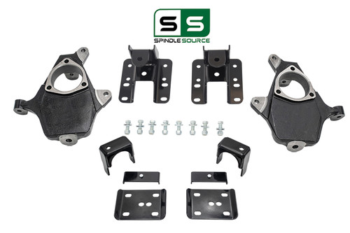 2"/4"-5" FOR 2004 - 2006 Chevy Silverado GMC Sierra CREW CAB ONLY