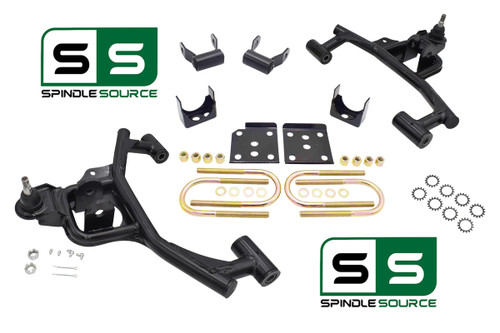 3" / 5" Drop Lowering Kit Control Arms Shackles FOR 04 - 08 Ford F-150 2WD