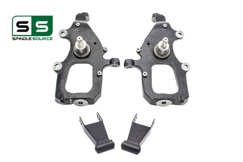 2" / 3" Drop Lowering Kit Spindles Shackles FOR 2004 - 2008 Ford F-150 2WD
