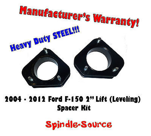 2004 - 2012 Ford F-150 Lincoln Mark LT 2" in Leveling Lifting Strut Spacer Kit