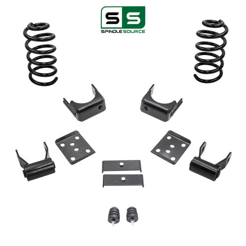 3"/6" Coil Drop Lowering Kit FOR 07-13 Chevy Silverado GMC Sierra 1500 NNBS V6