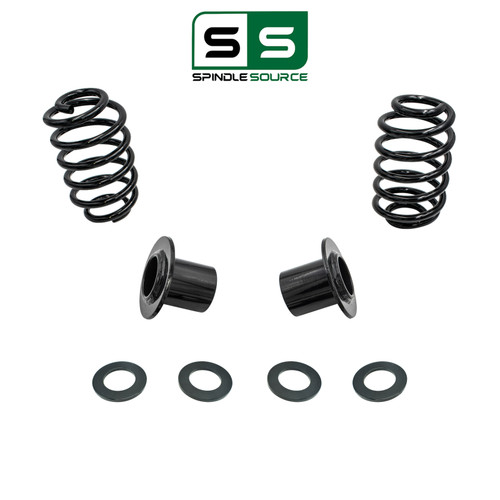 1-2"/4" Coil Relocator Drop Kit FOR 07-14 Chevy Tahoe GMC Yukon Escalade