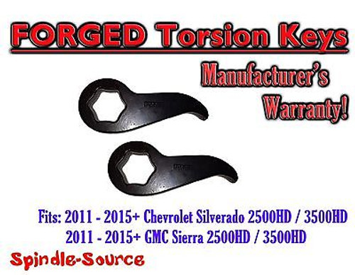 2011-19 Chevy Silverado GMC Sierra 1500HD 2500HD 3500HD 1"-3" Torsion LIFT KEYS