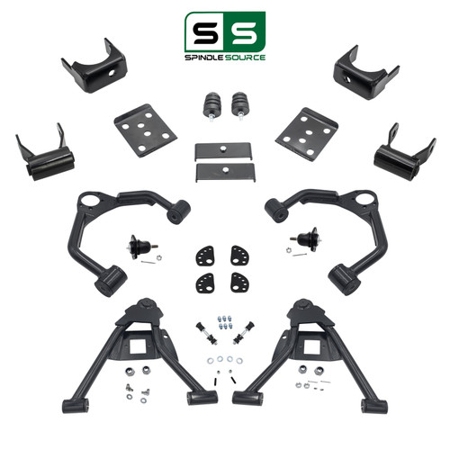 4/6 Control Arm Drop Kit 14-16 Cast Silverado Sierra