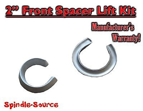 87 - 04 Dodge Dakota, 98 - 03 Durango 2" Front Coil Spacer Leveling Lift Kit 2WD