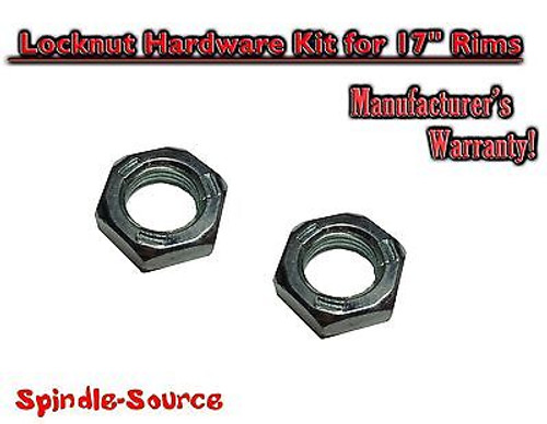 Hardware Kit for using 17" rims with Drop Spindles 1999 - 2015 Silverado Sierra