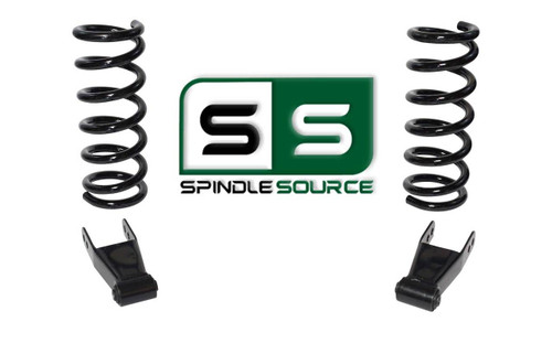 2001 - 2009 Ford Ranger 2WD 3" /1"-2" Lift Kit Coil Springs /Rear Shackles SPR: 3, G, or H