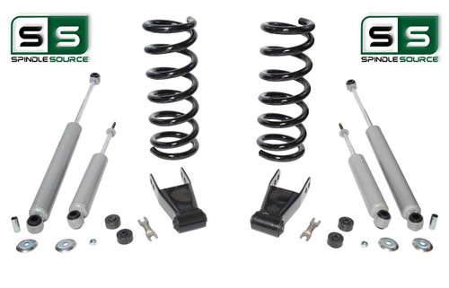 2001 - 2009 Ford Ranger 2WD 3"/1"-2" Lift Kit Coil Springs /Rr Shackles/4 Shocks SPR: 3, G, or H
