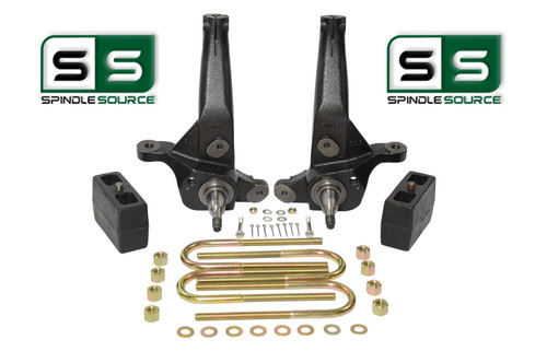 2001 - 2009 Ford Ranger 2WD 4" / 4"  Lift Kit  Spindles  / Lift Blocks