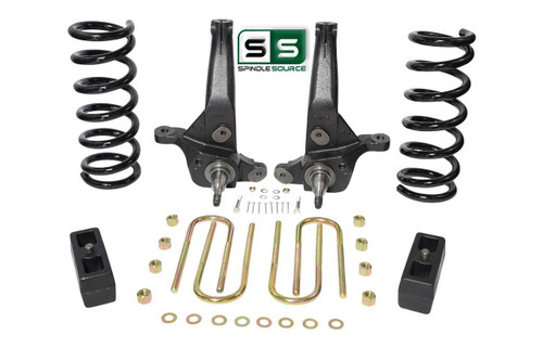 2001 - 2009 Ford Ranger 2WD 6"/ 3" Lift Kit Spindles/Coil Springs/Lift Blocks SPR: 3, G, or H
