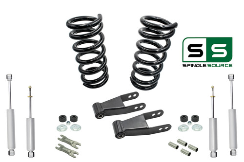 2"/2" Drop Kit + Shocks   Fits 99-06 Chevrolet Silverado / GMC Sierra 1500 V6
