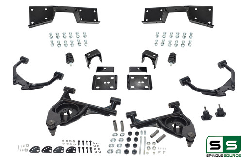 4"/6" Drop Control Arm + Notch Kit  Fits 01-06 Chevy Silverado/GMC Sierra 1500