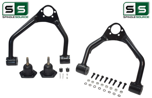 Upper Alignment Control arms for Lowered 2016 - 2018 Silverado 1500 / Sierra 1500 -- (Stamped Steel / Alum. Arm replacements)