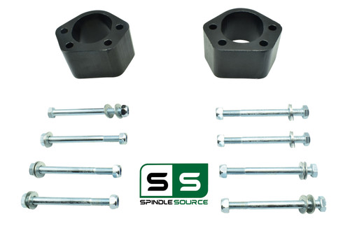2" Thick Steel Ball Joint Spacers FOR 92 - 99 Chevy Suburban C2500 K2500 2WD 4WD
