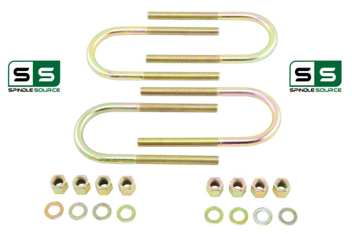 Grade 8 Flip Kit U-Bolts for 2004 - 2008 Ford F-150 2WD / 4WD