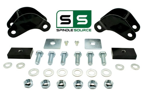 2000 - 2020 GMC Yukon, Yukon XL 1500 Lowering Shock Extenders  (fits Trailing Arm Relocator Kit)