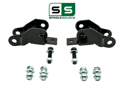 Steel Rear Lowering Shock Extenders FOR 07-18 Chevy Silverado / GMC Sierra 1500