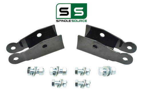 Steel Rear Lowering Shock Extenders FOR 73-87 Chevy C10 / K10, GMC C15 / K15