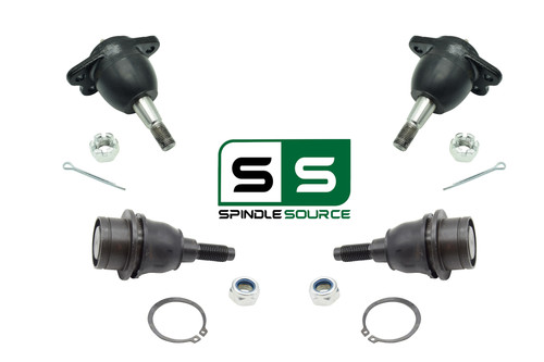 19-23-Chevy-Silverado-GMC-Sierra-1500-Upper-Lower-Drop-Arm-Replacement-Ball-Joints-Full-Set