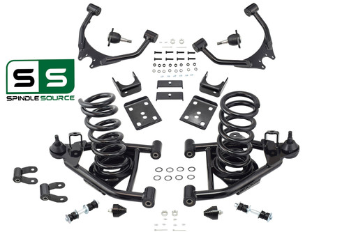 4" / 5" Control Arm Drop Kit for 88-98 Chevy / GMC C1500 V8