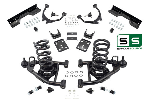 4" / 6" Control Arm Drop Kit for 88-98 Chevy / GMC C1500 V6 w/ C-Notch