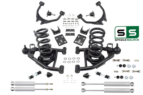 4" / 6" Control Arm Drop Kit for 88-98 Chevy / GMC C1500 V6 w/ Shocks