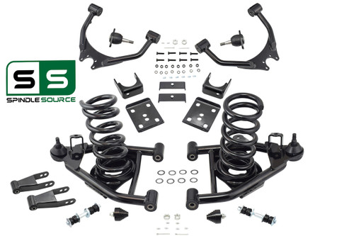 4" / 7" Control Arm Drop Kit for 88-98 Chevy / GMC C1500 V8