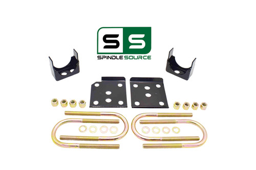 6" Rear Axle Flip Lowering Kit and U-Bolts FOR 2004 - 2008 Ford F-150 2WD / 4WD