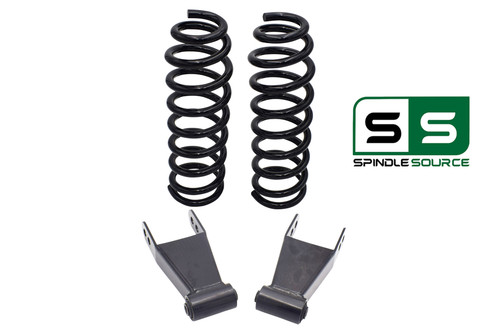 2" / 3" Lowering Drop Kit Coil Springs Shackles FOR 04 - 08 Ford F-150 V6
