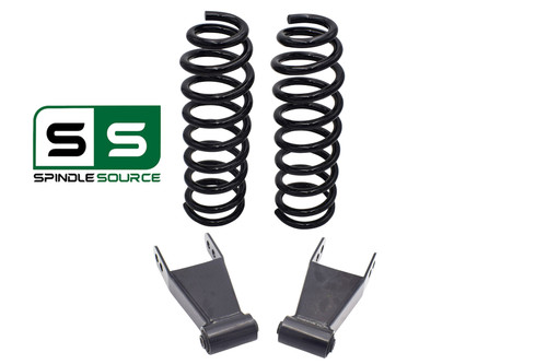 2" / 3" Lowering Drop Kit Coil Springs Shackles FOR 04 - 08 Ford F-150 V8