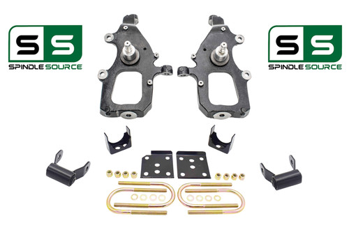 2" / 5" Lowering Drop Kit Spindles Flip Kit FOR 04 - 08 Ford F-150 2WD