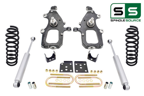 4" / 6" Drop Lowering Kit + Rear Shocks FOR 2004 - 2008 Ford F-150 2WD V6