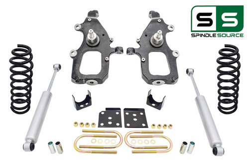 5" / 6" Drop Lowering Kit + Rear Shocks FOR 2004 - 2008 Ford F-150 2WD V6