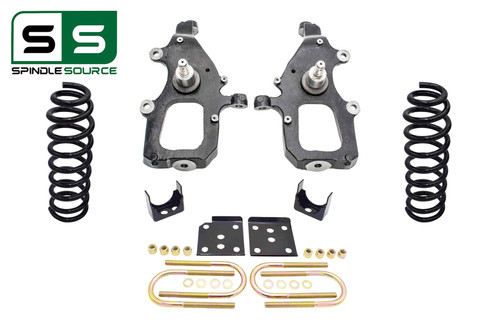 5" / 6" Drop Lowering Kit Spindle Coils Flip FOR 2004 - 2008 Ford F-150 2WD V8