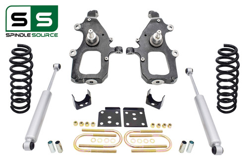 5" / 6" Drop Lowering Kit + Rear Shocks FOR 2004 - 2008 Ford F-150 2WD V8