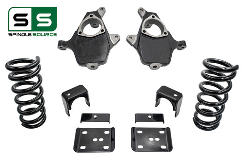 3"/6" Spindle Coil Drop kit FOR 1999 - 2006 Chevy Silverado/GMC Sierra 1500 V8