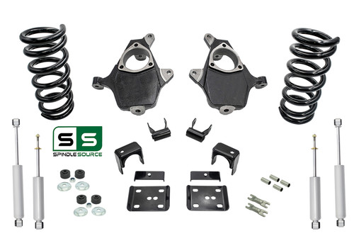 3"/5" Lowering Drop kit + Shocks FOR 99-06 Chevy Silverado/GMC Sierra 1500 V8