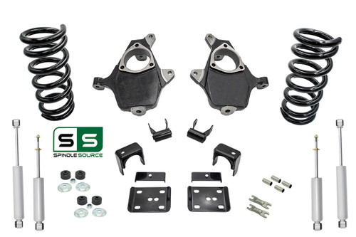 3"/5" Lowering Drop kit + Shocks FOR 99-06 Chevy Silverado/GMC Sierra 1500 V8