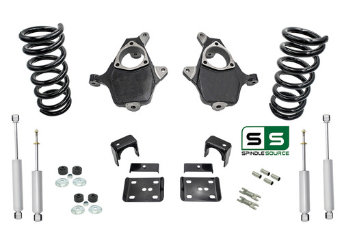 3"/6" Lowering Drop kit + Shocks FOR 99-06 Chevy Silverado/GMC Sierra 1500 V6