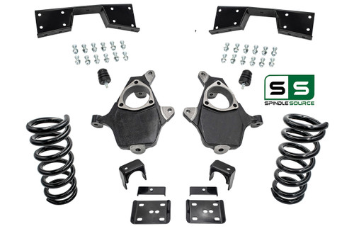 3"/4-5" Control Arm Drop Kit FOR 1999 - 2006 Chevy Silverado GMC Sierra LONG BED