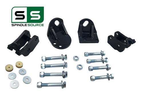 1999 - 2006 Chevrolet Silverado / GMC Sierra 1500 4WD Coilover Conversion Brackets
