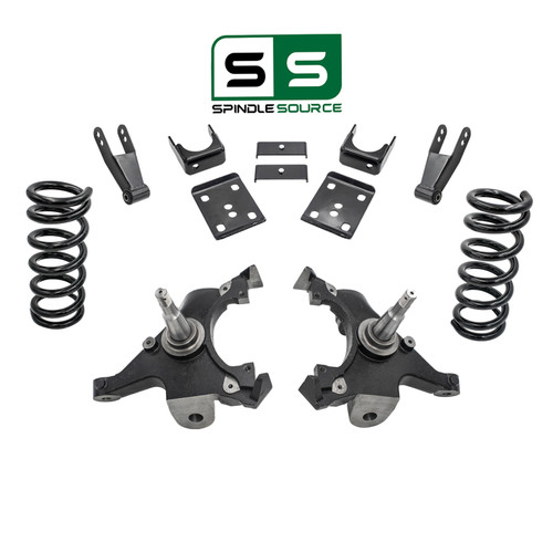 88 - 98 C1500 4" / 7" Drop Kit (V6)