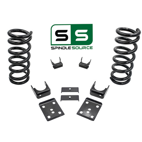 2/5 Coil Drop Lowering Kit FOR 88-91 Chevy GMC C1500 Std Cab 2WD V6