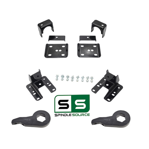 3"/4"-5" Drop Kit FOR 99-06 Chevy Silverado GMC Sierra 1500 LONG BED 4WD