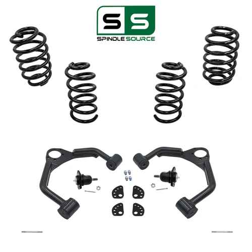 3"/4" Coil Lowering Kit with Upper Arms & Autoride Rods FOR 07-14 Tahoe Yukon