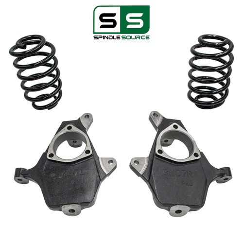 2"/2" Spindle Drop Kit FOR 07-14 Chevy Tahoe GMC Yukon Cadillac Escalade