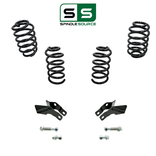 3"/3" Front & Rear Coil Drop Kit + Extenders FOR 07-14 Chevy Tahoe GMC Yukon