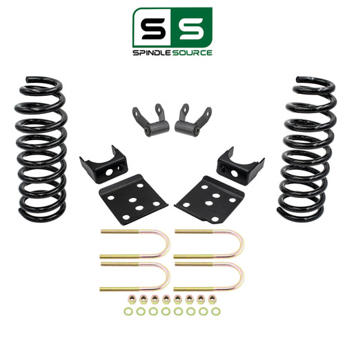 2/5 Drop Kit Coils + Flip for 2009-2014 Ford F-150 V6 2WD