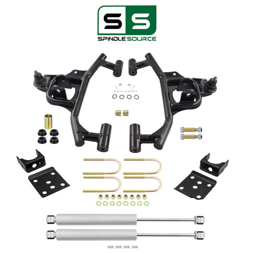 3/6 Drop Kit Control Arms + Shocks for 2021-2026 Ford F-150 2WD